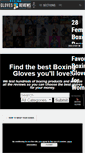 Mobile Screenshot of boxingglovesreviews.com
